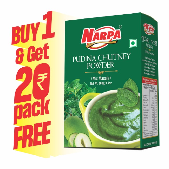 Pudina Chutney Powder