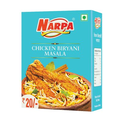 NARPA Chicken Biryani Masala, 20g Carton