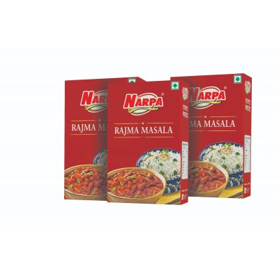 NARPA Rajma Masala, 100g Carton (Pack of 3)