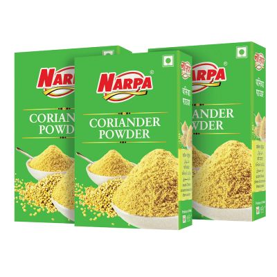 NARPA Coriander Powder, 100g Carton (Pack of 3)