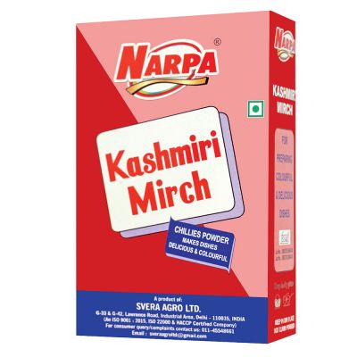 NARPA Kashmiri Mirch Powder, 100g Carton