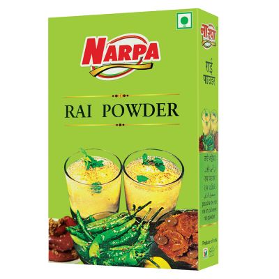 NARPA Rai Powder (Black Mustard Powder), 100g Carton